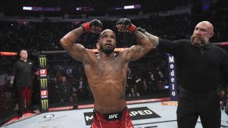 Bobby Green celebrates after UFC 271: Adesanya vs Whittaker 2