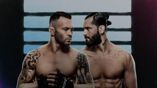 Official artwork for main event between Colby Covington and Jorge Masvidal at UFC 272 on March 5, 2022
