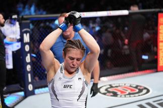 Alexa Grasso at UFC Columbus, March 2022 (Photo by Josh Hedges/Zuffa LLC)