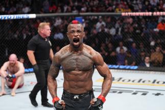 Marc Diakiese at UFC Columbus, March 2022 (Photo by Josh Hedges/Zuffa LLC)