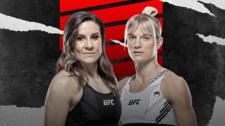 Card com as imagens de Jennifer Maia e Manon Fiorot