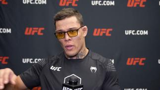 Caio Borralho talks with UFC.COM after winning at UFC Fight Night: Luque vs Muhammad 2
