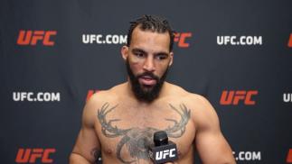 Devin Clark talks with UFC.COM backstage after winning at UFC Fight Night: Luque vs Muhammad 2