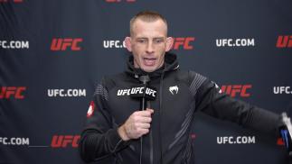 Krzysztof Jotko talks with UFC.COM after his victory at UFC Fight Night.