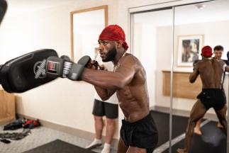 UFC Bantamweight Champion Aljamain Sterling Prepares For His Title Fight Rematch Against Petr Yan At UFC 273: Volkanovski vs The Korean Zombie in Jacksonville, Florida