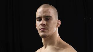 Dusko Todorovic of Serbia poses for a portrait after his victory during the UFC Fight Night event at UFC APEX on December 04, 2021 in Las Vegas, Nevada. (Photo by Mike Roach/Zuffa LLC)