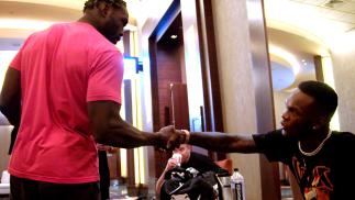Jared Cannonier and Israel Adesanya