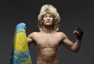 Shavkat Rakhmonov of Uzbekistan \mbp during the UFC Fight Night event at UFC APEX on February 05, 2022 in Las Vegas, Nevada. (Photo by Mike Roach/Zuffa LLC)