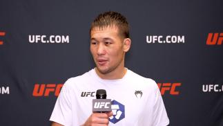Welterweight Shavkat Rakhmonov Reacts With UFC.com After His Submission Victory Over Neil Magny At UFC Fight Night: Tsarukyan vs Gamrot On June 25, 2022