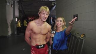 "The Baddy" speaks with UFC.com's McKenzie Pavacich following another epic performance in the London's O2 Arena