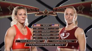 Kayla Harrison vs Courtney King Invicta FC 43
