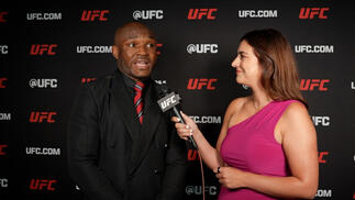 Welterweight Kamaru Usman Talks With UFC.com About His Unanimous Decision Win Over Joaquin Buckley at UFC Fight Night: Usman vs Buckley on June 14, 2025, in Atlanta.