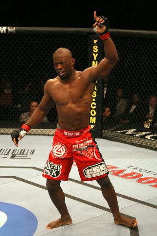 UFV 125: Daniel Roberts celebrates his win.