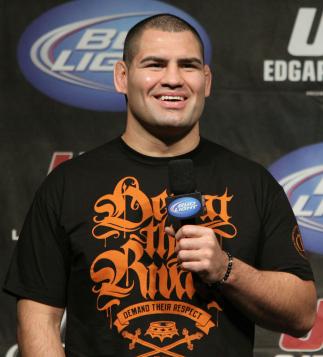 Cain Velasquez at the UFC 125 Weigh-in.