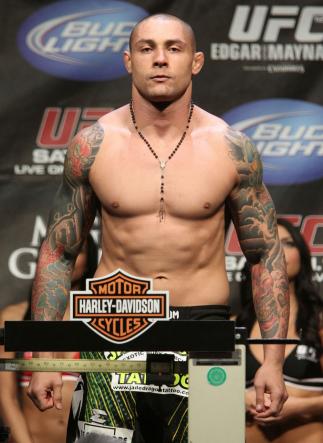 Thiago Silva at the UFC 125 Weigh-in.