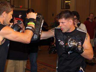 UFC 130 Open Workouts: Brian Stann