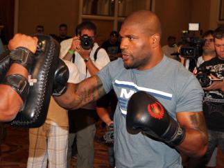UFC 130 Open Workouts: Rampage Jackson