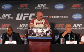 UFC President Dana White, Rashad Evans & Tito Ortiz