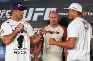 Vitor Belfort, Yoshihiro Akiyama & UFC President Dana White