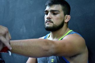 Kelvin Gastelum in Mexico City for UFC 180
