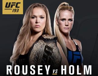 Ronda Rousey vs Holly Holm