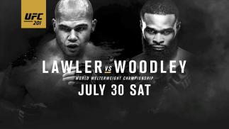 ufc 201 robbie lawler tyron woodley
