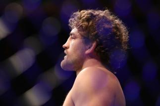 Ben Askren walks to the octagon in his welterweight fight during the UFC 239
