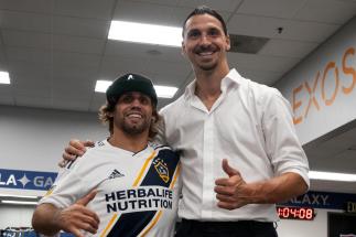 Urijah Faber and Zlatan Ibrahimović