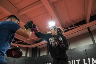 02 - UFC 246 Sabina Mazo training at the UFC Performance Institute