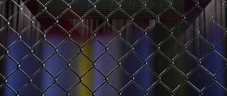 Octagon Fence Close-Up