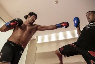 09 - Juan Espino training during UFC 253 Fight Week