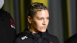 Ashley Yoder prepares to fight Miranda Granger in a strawweight fight during the UFC Fight Night event at UFC APEX on November 14, 2020 in Las Vegas, Nevada. (Photo by Jeff Bottari/Zuffa LLC)