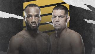 Bout Announcement for Leon Edwards and Nate Diaz as co-main event at UFC 262