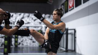 Brian Ortega training for UFC 266