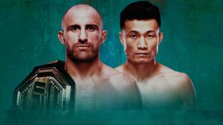 Main Event for UFC 273 between Alexander Volkanovski and The Korean Zombie for the UFC featherweight championship on April 9, 2022