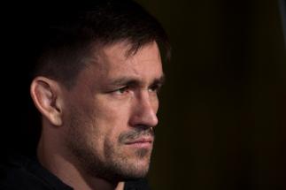 DALLAS, TX - MAY 10: Demian Maia speaks to the media during the UFC 211 Ultimate Media Day at the House of Blues Dallas on May 10, 2017 in Dallas, Texas. (Photo by Cooper Neill/Zuffa LLC/Zuffa LLC via Getty Images)