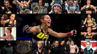 Tate Nunes Namajunas Andrade Montano Rousey Jedrzejczyk Cyborg Vieira Holm Pennington VanZant Reneau Kowalkiewicz