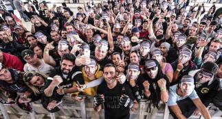 Fabricio Werdum participa de treino aberto do UFC 198, nesta quarta-feira, no Estádio do Atlético Paranaense, em Curitiba.