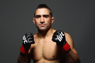 MEXICO CITY, MEXICO - NOVEMBER 15: Ricardo Lamas poses for a post-fight portrait during the UFC 180 event at Arena Ciudad de Mexico on November 15, 2014 in Mexico City, Mexico. (Photo by Mike Roach/Zuffa LLC/Zuffa LLC via Getty Images)