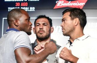 Media Day: Derek Brunson, Rodrigo Minotauro, Lyoto Machida