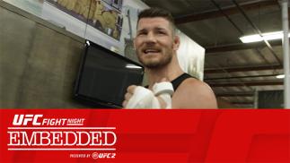 Michael Bisping UFC Fight Night London Embedded Episode 1 with text