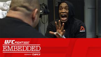 UFC Fight Night London Embedded Silva vs Bisping episode 3 texted image