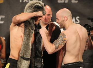 TUF 13 Finale Weigh-ins: Harvison vs. Edwards