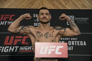 Cub Swanson - UFC Fresno official weigh ins