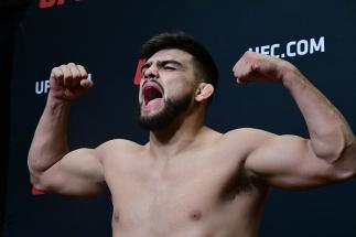 7/21/17 - Kelvin Gastelum UFC Long Island official weigh in