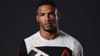 OKLAHOMA CITY, OK - JUNE 25:   Kevin Lee poses for a portrait backstage after his victory over Michael Chiesa during the UFC Fight Night event at the Chesapeake Energy Arena on June 25, 2017 in Oklahoma City, Oklahoma. (Photo by Brandon Magnus/Zuffa LLC/Z