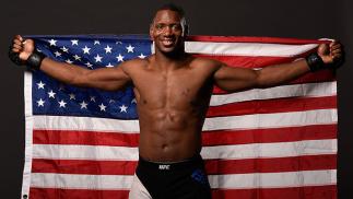LAS VEGAS, NV - JULY 08: Will Brooks poses for a portrait backstage after his victory over Ross Pearson of England during The Ultimate Fighter Finale event at MGM Grand Garden Arena on July 8, 2016 in Las Vegas, Nevada. (Photo by Todd Lussier/Zuffa LLC/