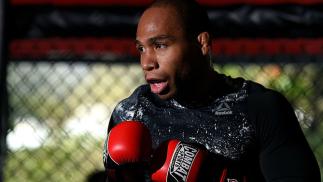BEAVERTON, OR - SEPTEMBER 29: John Dodson holds an open workout for fans and media at the UFC Gym on September 29, 2016 in Beaverton, Oregon. (Photo by Josh Hedges/Zuffa LLC/Zuffa LLC via Getty Images)