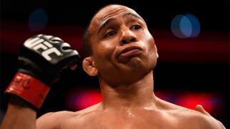 TAMPA, FL - APRIL 16: John Dodson celebrates his knockout victory over Manny Gamburyan in their flyweight bout during the UFC Fight Night event at Amalie Arena on April 16, 2016 in Tampa, Florida. (Photo by Jeff Bottari/Zuffa LLC/Zuffa LLC via Getty Ima