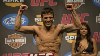 UFC Fight Night Weigh-In Rafael Dos Anjos